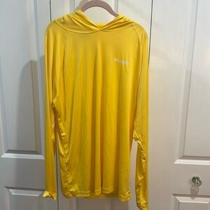 Columbia Men's Yellow Long Sleeve Shirt